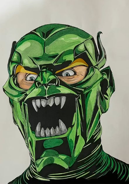 Green Goblin — marker (fan art)